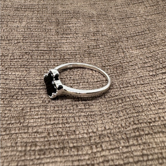 Sterling silverr 4 leaf clover ring - Picture 5 of 9